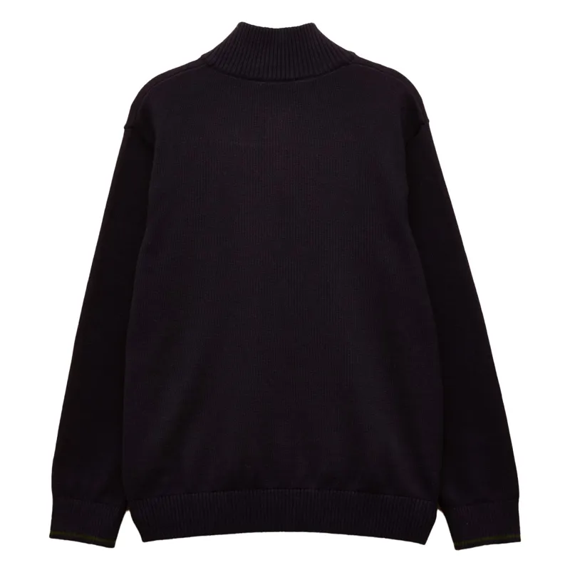 Joules Junior Hillside Mini Me 1/4 Zip Sweater - Navy-1
