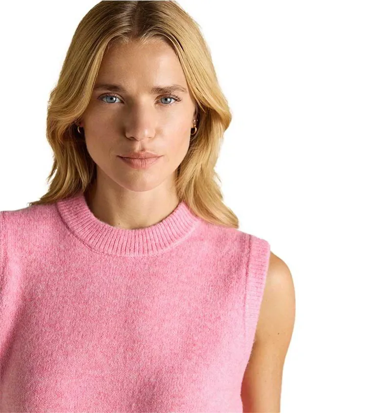 Joules Holly Womens Knit Vest - Pink-5
