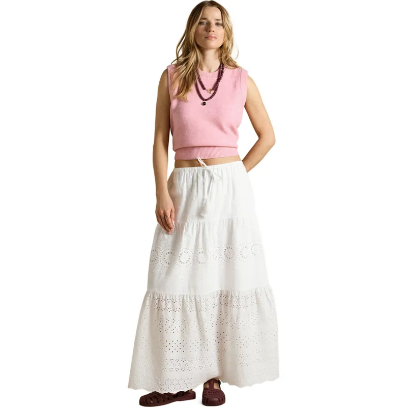 Joules Holly Women's Sweater Vest - Pale Pink-3