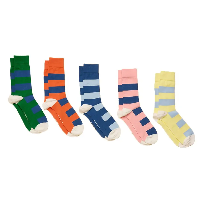 Joules Kingsbury Men's Socks 5 Pack - Multi Bright