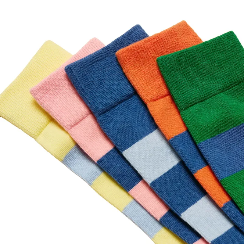 Joules Kingsbury Men's Socks 5 Pack - Multi Bright-1