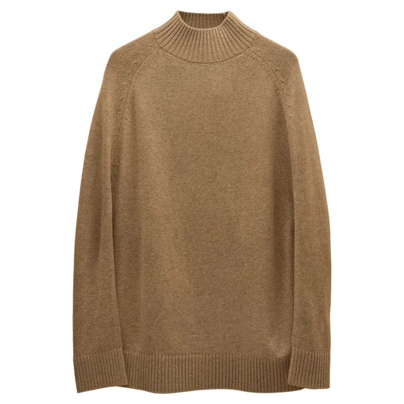 Joules Women's Knitted Cape - Tan/Horse Intarsia-2