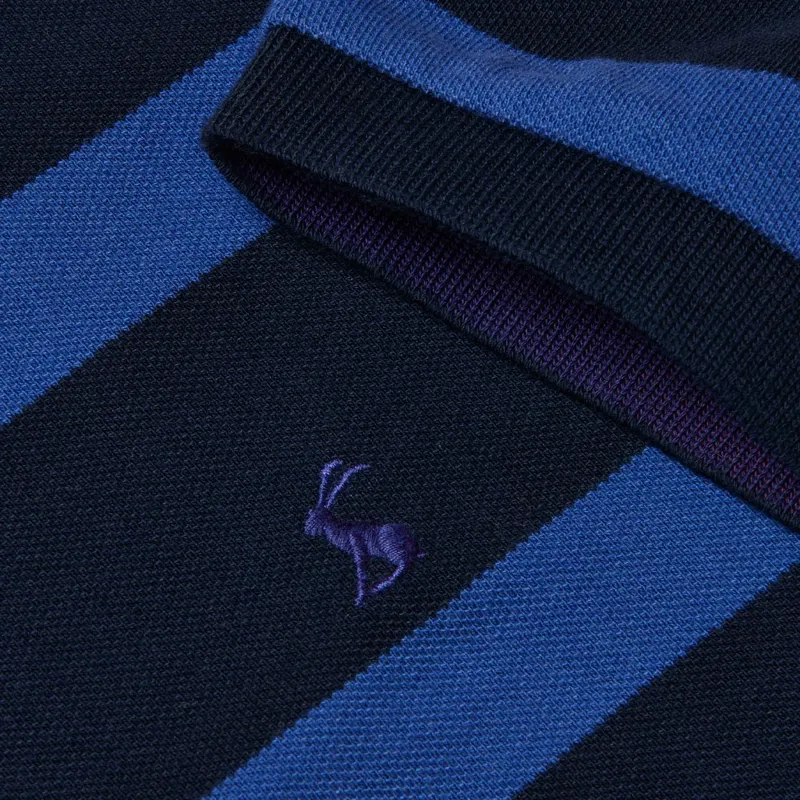 Joules Filbert Men's Polo Shirt - Blue/Navy-4
