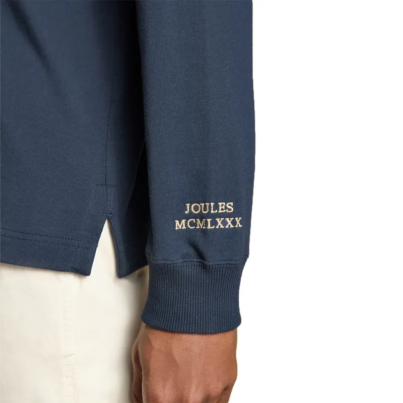 Joules Rugby Club Men's Long Sleeve Shirt - Navy-7