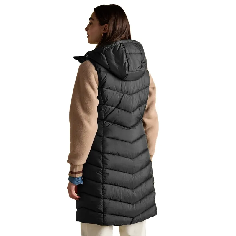 Joules Moorsdale Womens Long Vest - Black-6