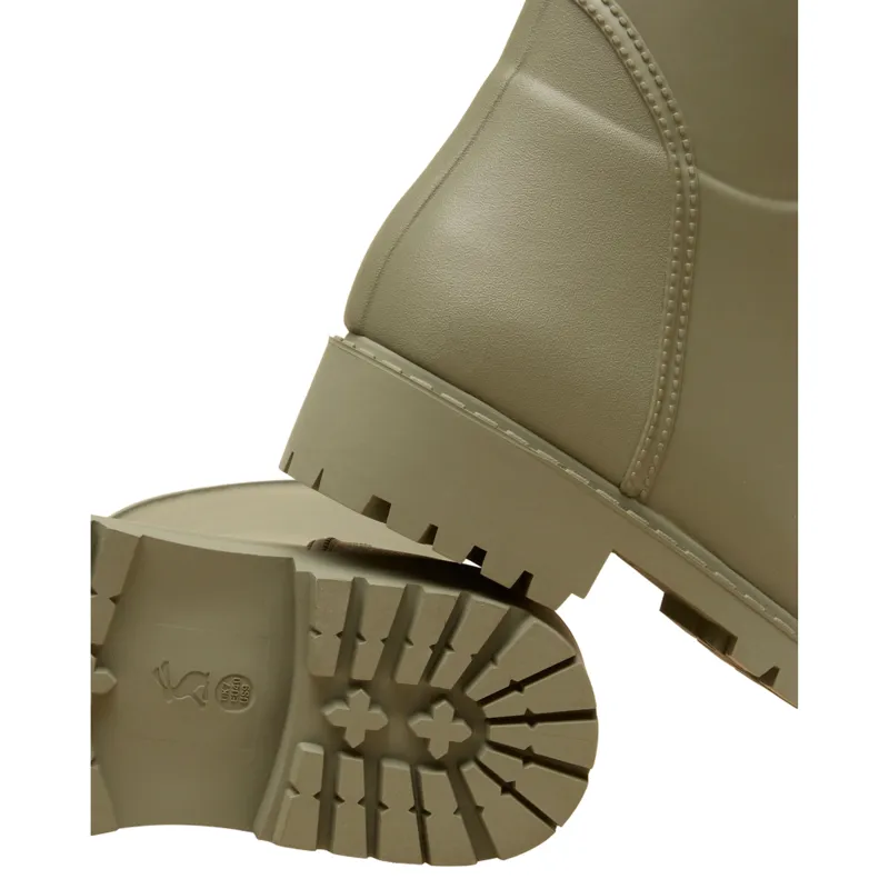 Joules Oakfield Neoprene Lined Short Rubber Boots - Khaki-5
