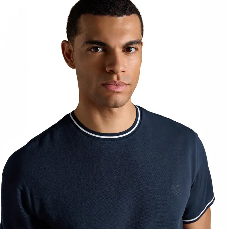 Joules Pique Men's Tee - Navy-5