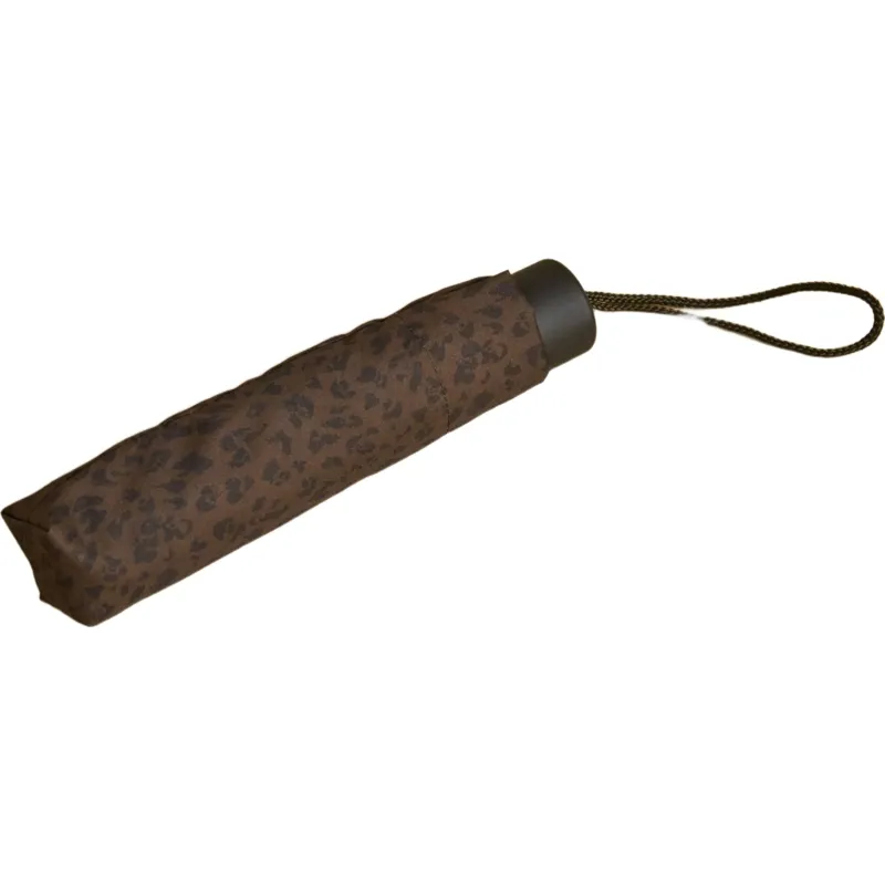 Joules Rayne Umbrella - Brown Leopard-2