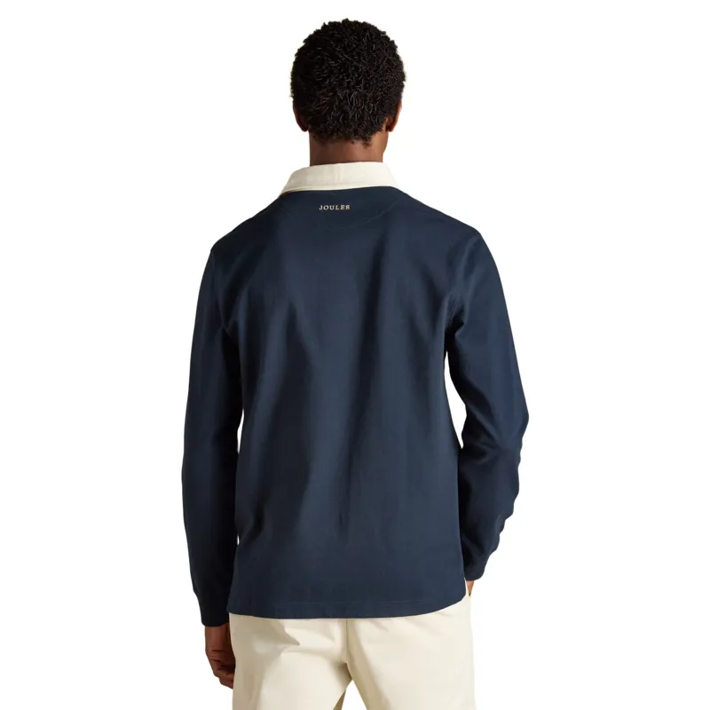 Joules Rugby Club Men's Long Sleeve Shirt - Navy-1