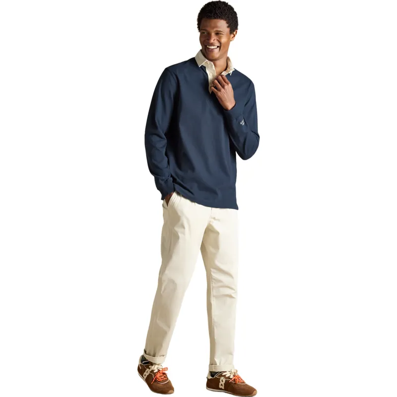 Joules Rugby Club Men's Long Sleeve Shirt - Navy-3