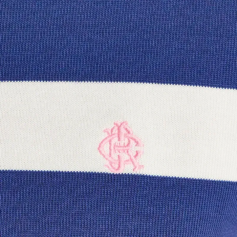Joules Rugby Club Men's Long Sleeve Shirt - Blue/White-8