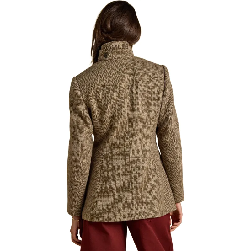 Joules Saddlebury Women's Jacket - Brown/Herringbone-1