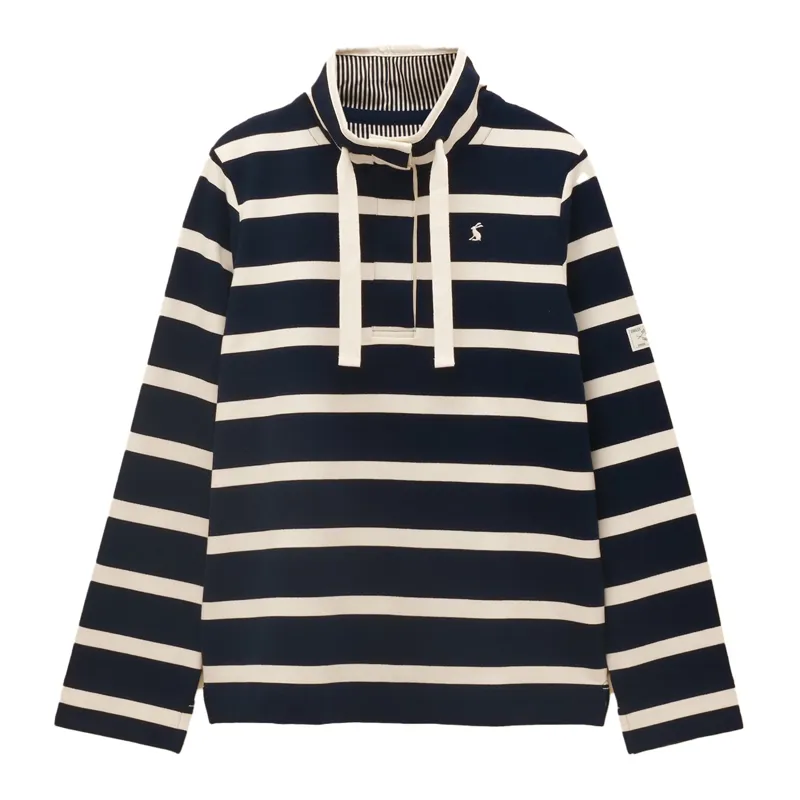 Joules Saunton Women's Sweatshirt - Navy/White-2