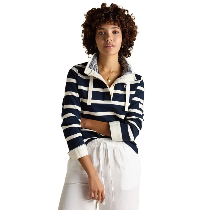 Joules Saunton Women's Sweatshirt - Navy/White-5