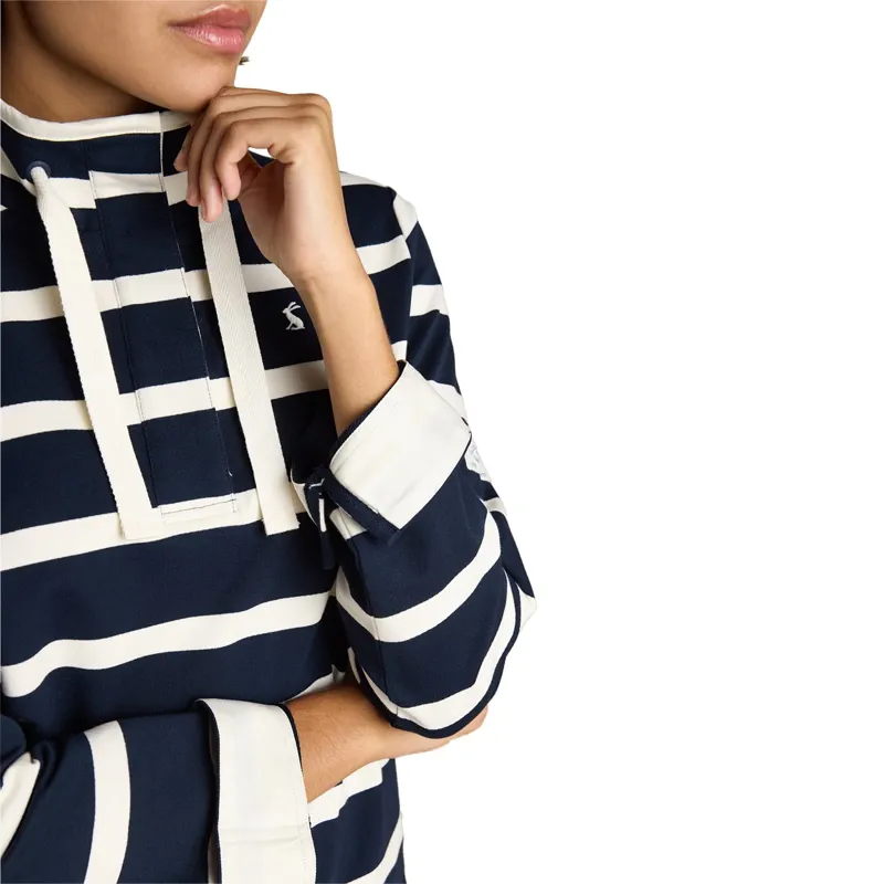Joules Saunton Women's Sweatshirt - Navy/White-6
