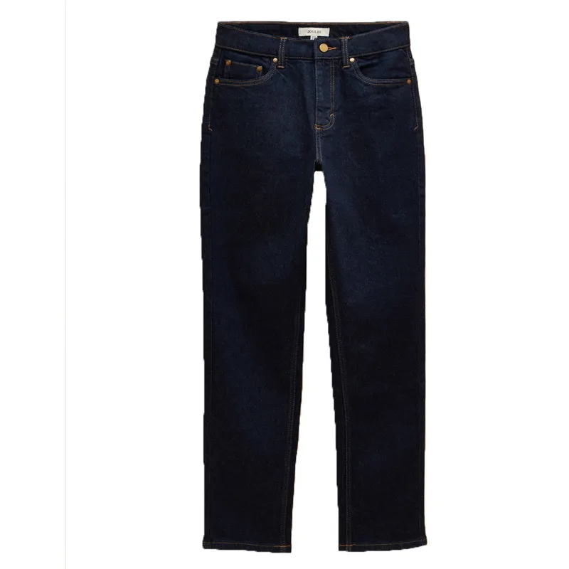 Joules Straight Fit Mid Rise Women's Jeans - Rinse Denim-2