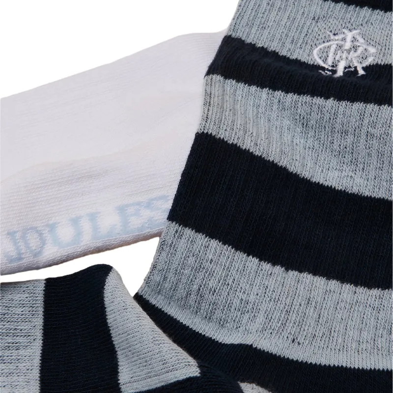 Joules Volley Men's Socks 2 Pack - Blue-2