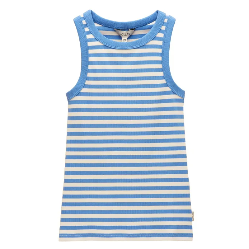 Joules Sofia Womens Tank Top - Blue Stripe-1