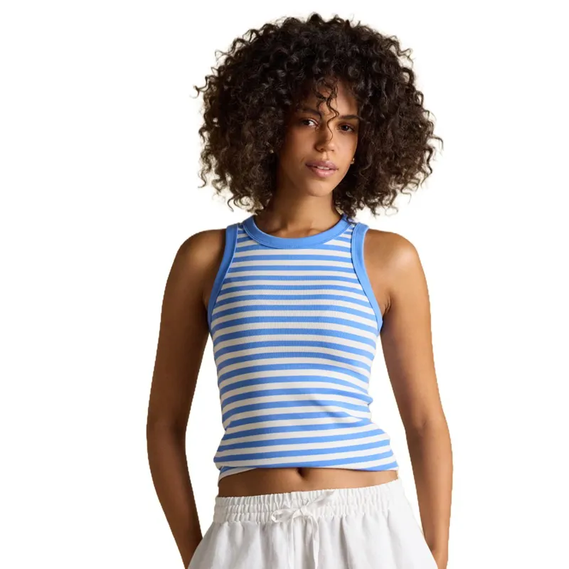 Joules Sofia Womens Tank Top - Blue Stripe-3