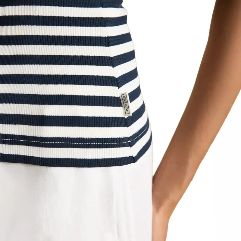 Joules Sophie Short Sleeve Women's Tee - Navy Stripe-6