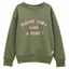 Joules Sundaze Girls Crew Neck Sweatshirt - Khaki