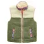 Joules Tilly Junior Girls Fleece Vest - Khaki