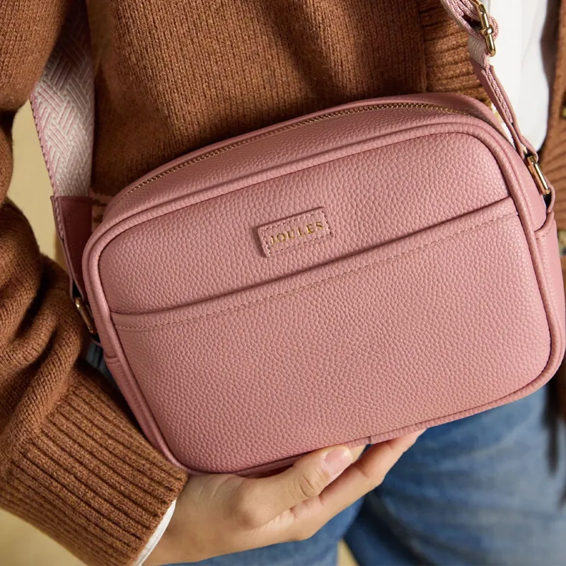 Joules Trent Crossbody Women's Bag - Dusty Pink-7