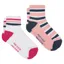 Joules Volley Womens Tennis Socks 2 Pack - Pink/Blue