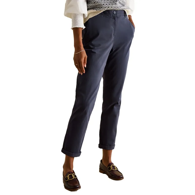 Joules Slim Fit Womens Chino Pants - Navy-8