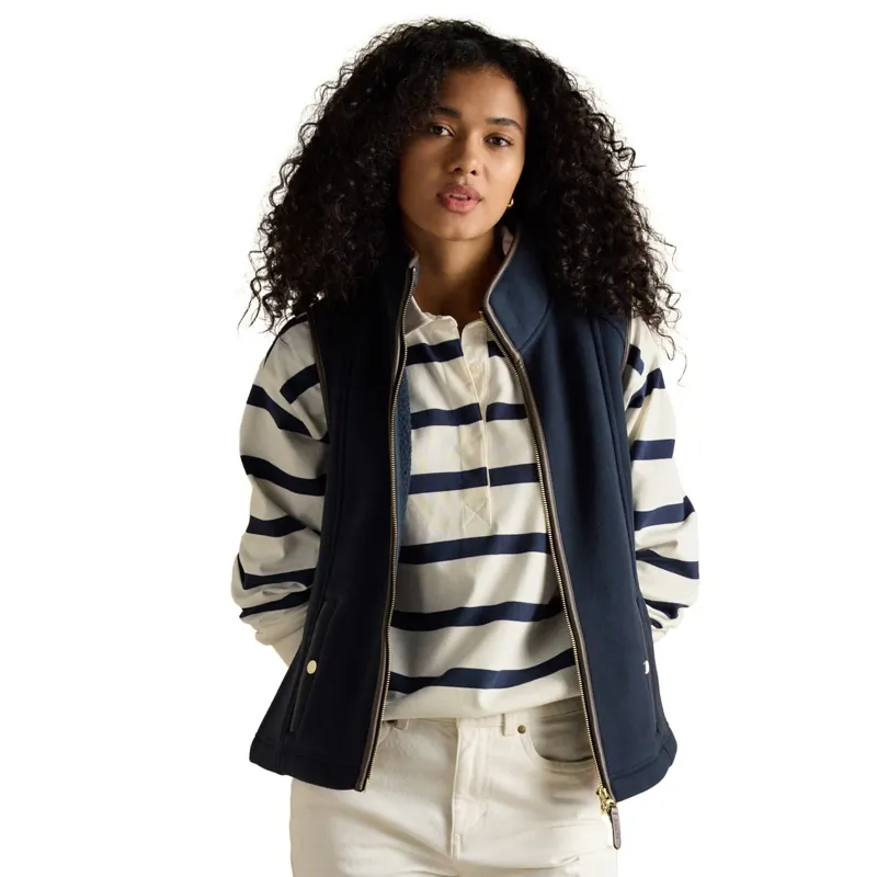 Joules Heritage Womens Fleece Vest - Navy-2