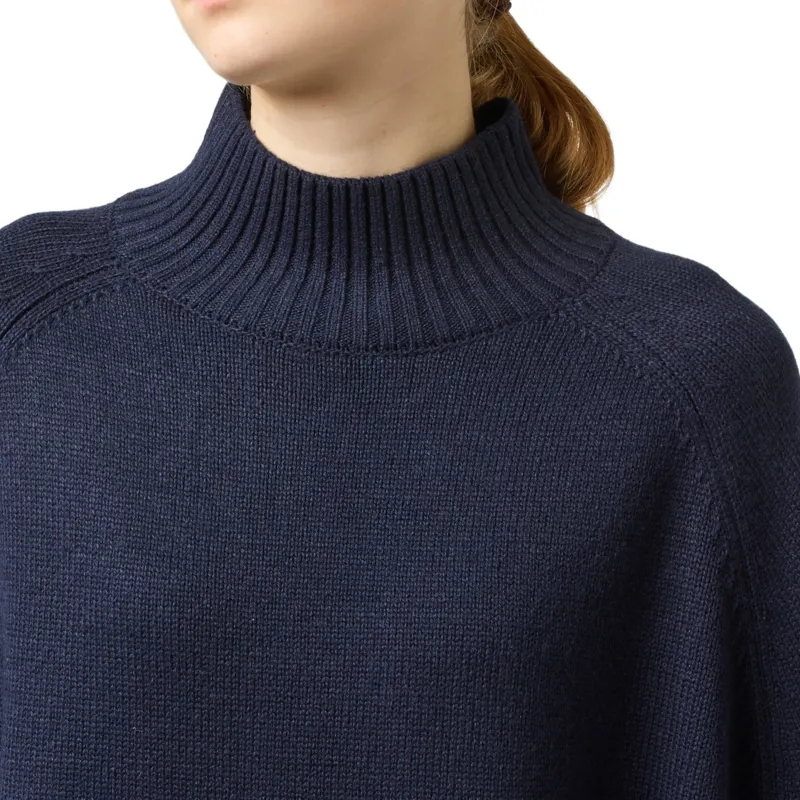 Joules Women's Knitted Cape - Navy-3