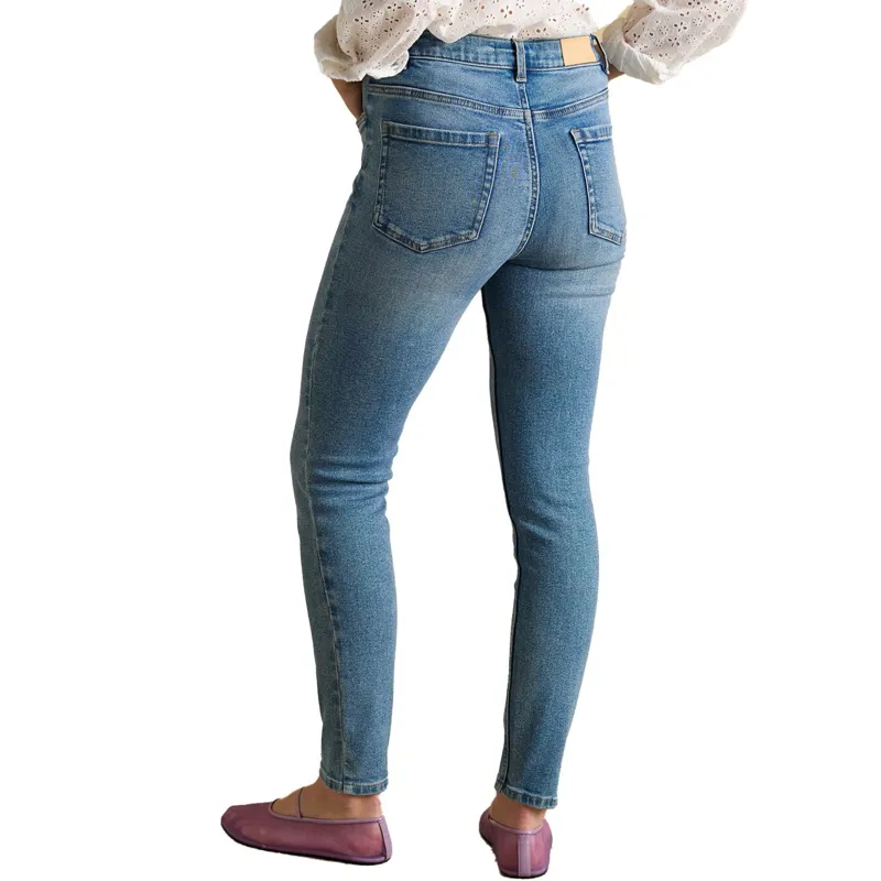 Joules Skinny Fit Mid Rise Women's Jeans - Blue-1