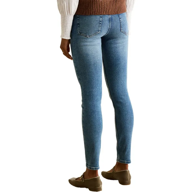 Joules Skinny Fit Mid Rise Women's Jeans - Blue-6
