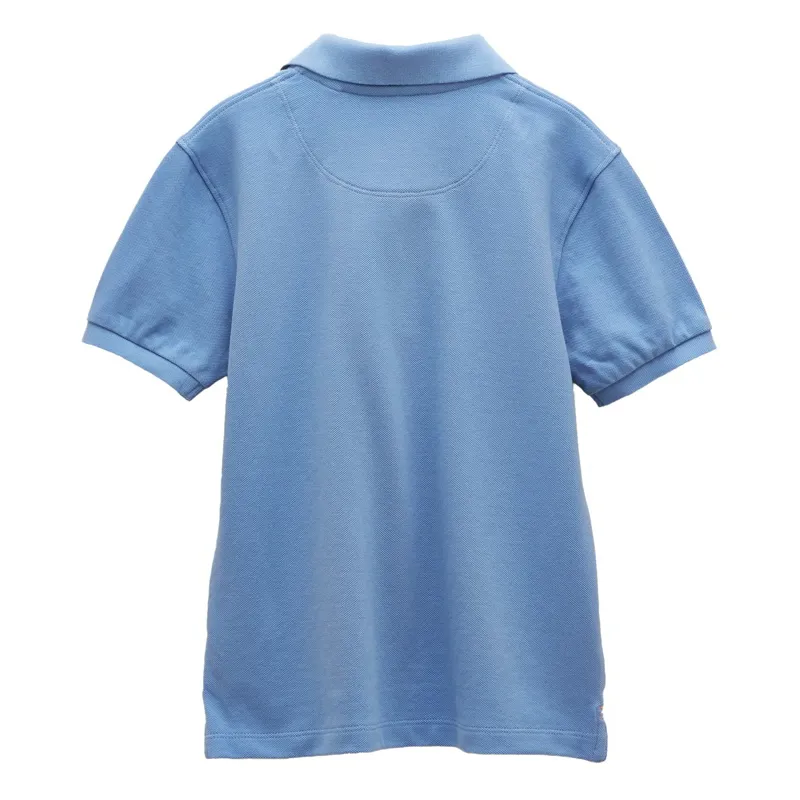 Joules Woody Boys Polo Shirt - Blue/White-1