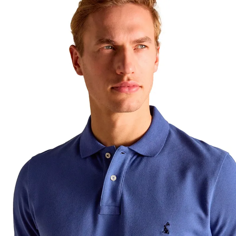 Joules Woody Men's Polo Shirt - Deep Blue-4