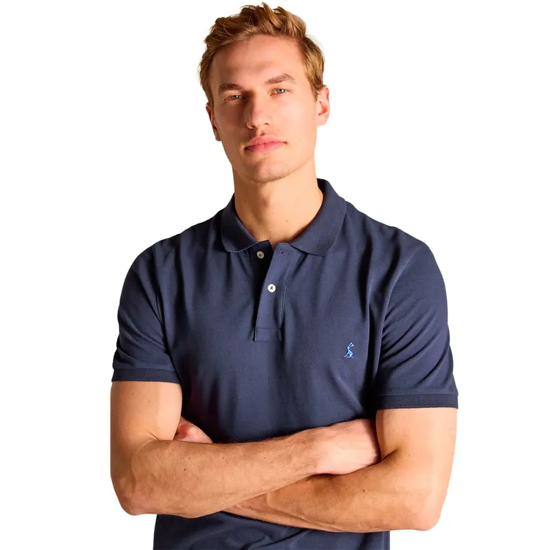 Joules Woody Men's Polo Shirt - Navy-2