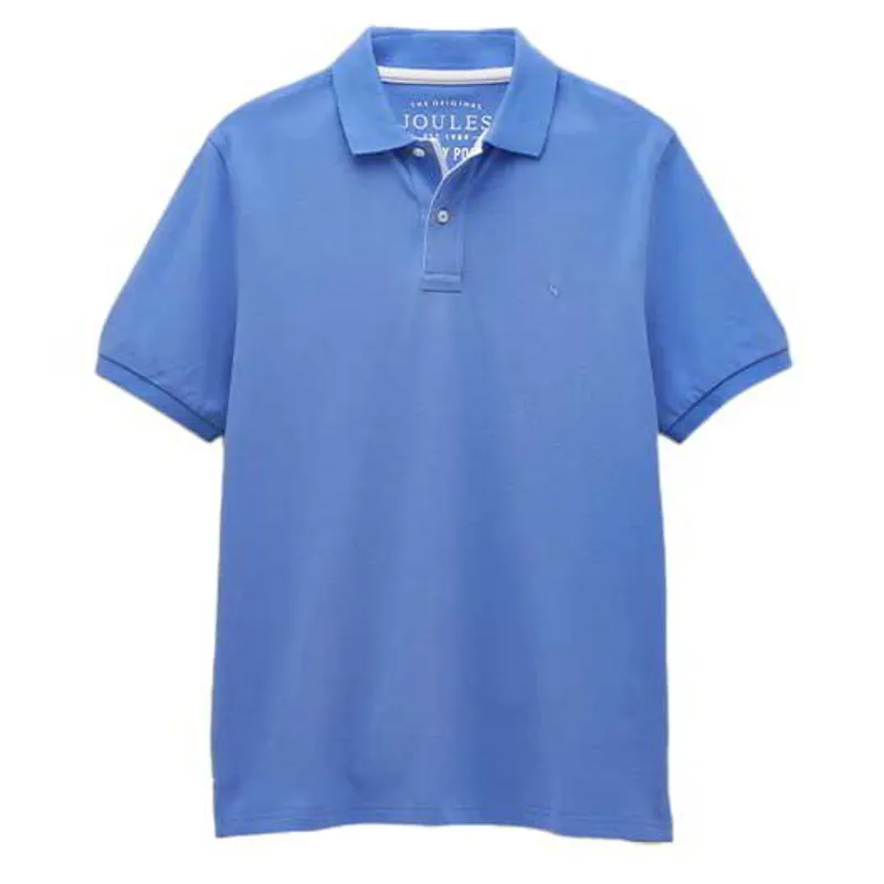 Joules Woody Men's Cotton Pique Polo Shirt - Blue-1