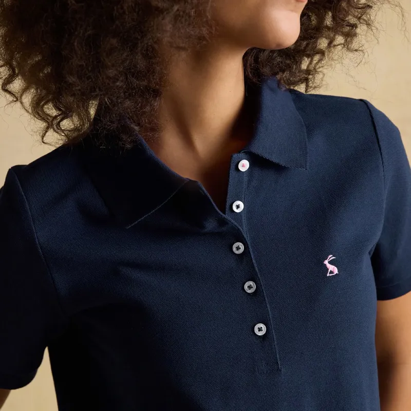 Joules Woody Women's Polo Shirt - Navy-6
