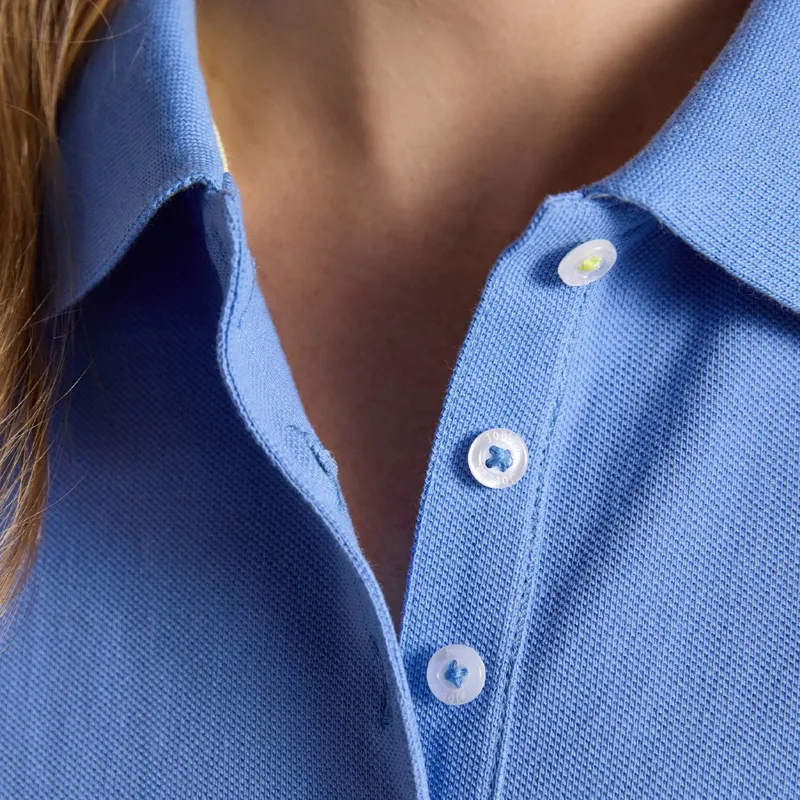 Joules Woody Women's Polo Shirt - Blue-5