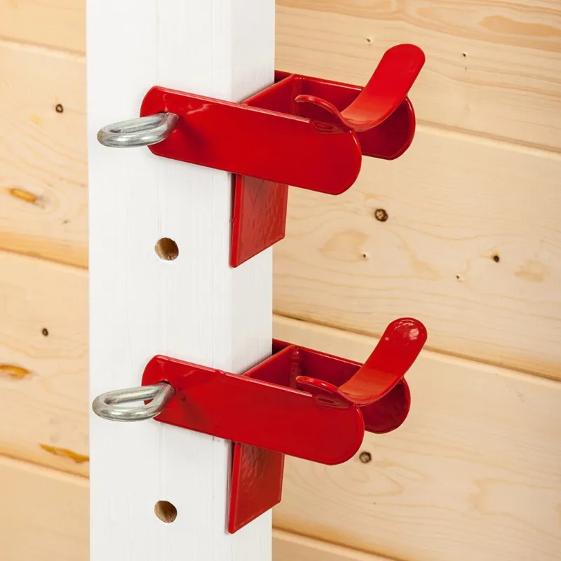 Stubbs Lightweight Show Jump Cups and Pins - Red Pair