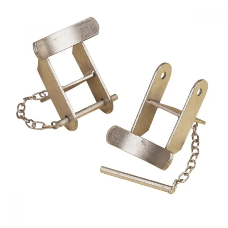 Stubbs Bsja-Type Gate Jump Cups and Pins - Pole Pattern - Pair-1