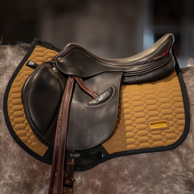 Catago FIR-Tech Grand Jump Saddle Pad - Kangaroo-2