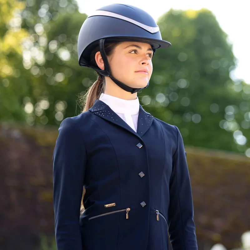 LeMieux Junior Pro Show Coat - Navy-2