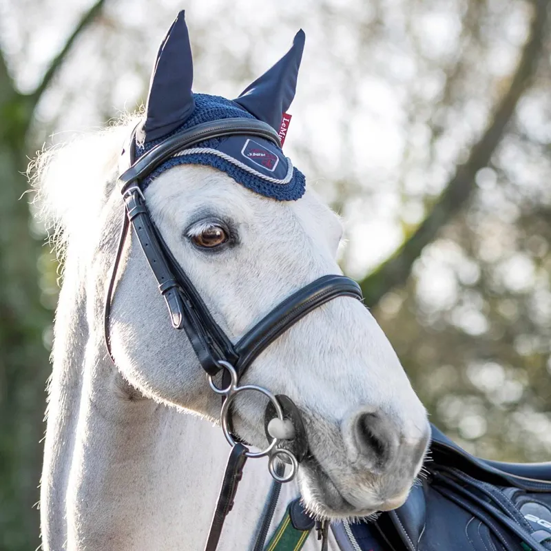 LeMieux Junior Pro Fly Bonnet - Navy-2