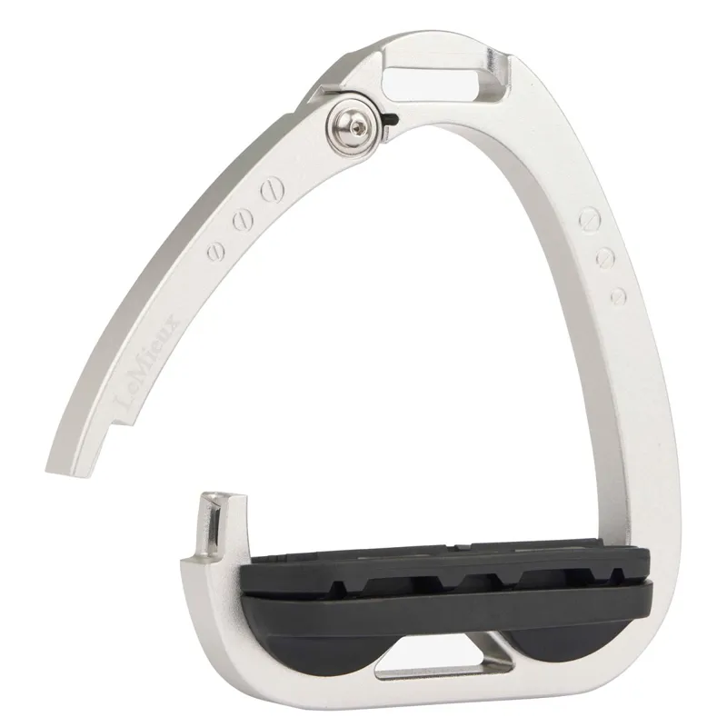 LeMieux Junior Vector Balance Inclined Stirrups - Aluminum-4