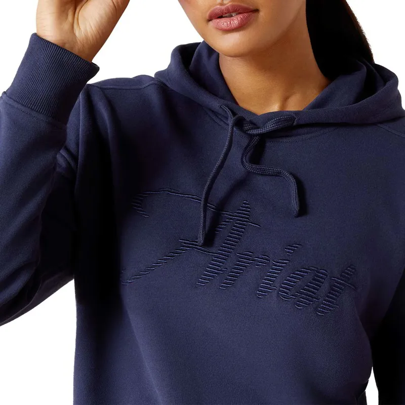 Ariat Just Women's Hoodie - Navy Eclipse-1