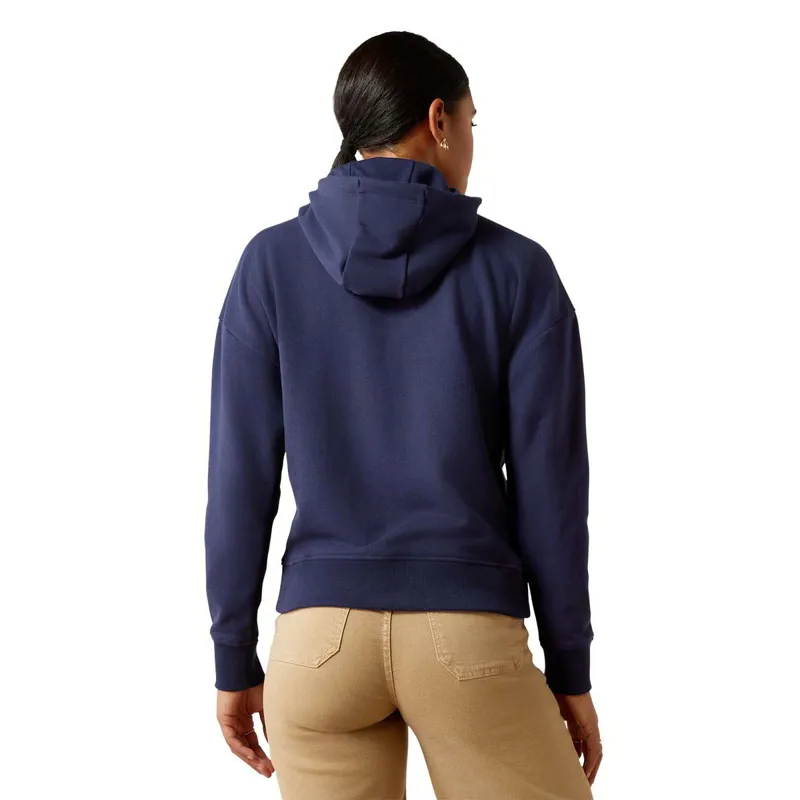 Ariat Just Women's Hoodie - Navy Eclipse-2