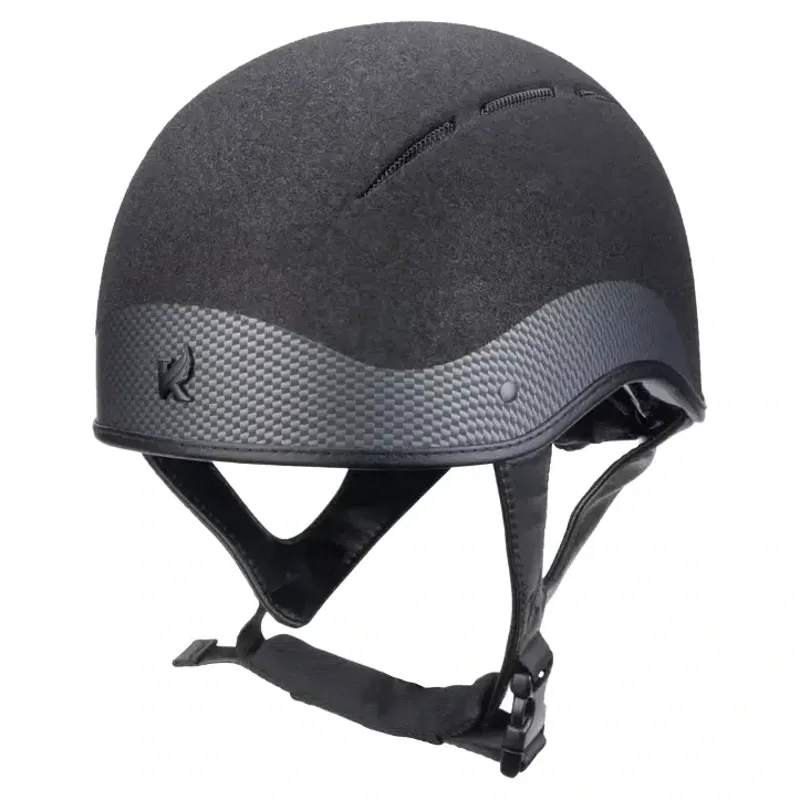 Karben ALX Jockey Skull Riding Hat - Black