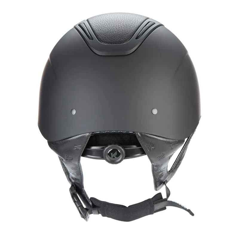 Karben Amity LTHR Riding Helmet - Black-2