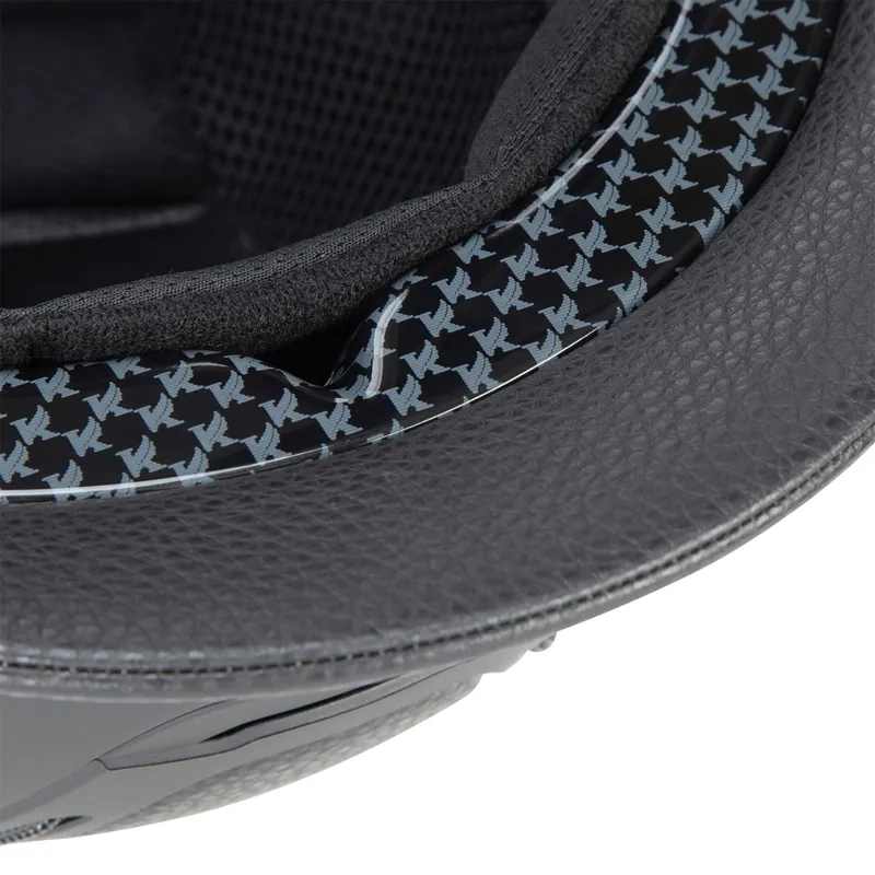 Karben Amity LTHR Riding Helmet - Black-5